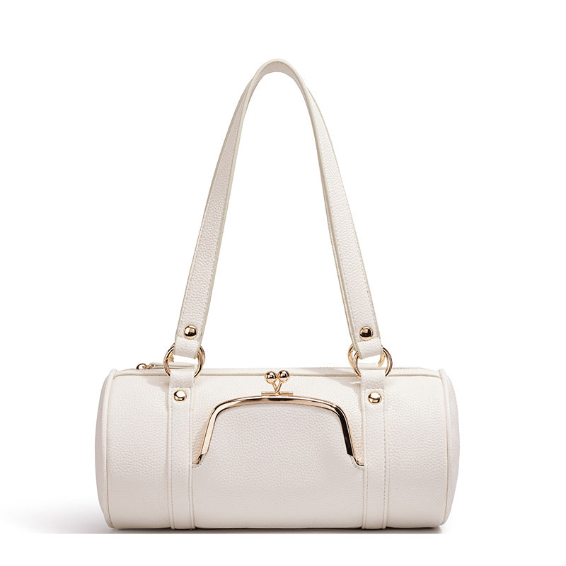 Fashionable Leather Handbag Bowlift