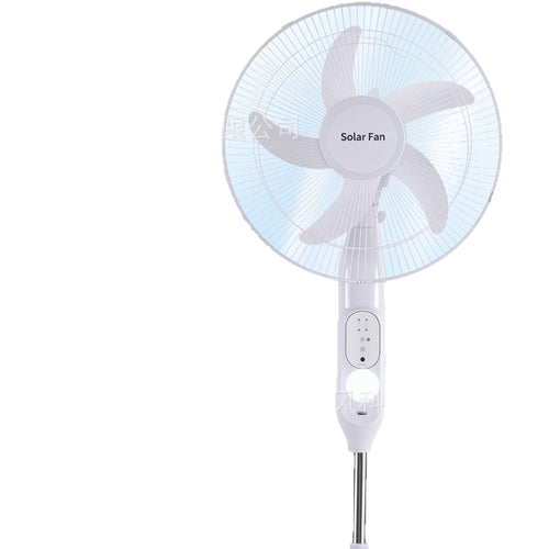Ladies cordless floor fan with remote control and solar support Bowlift