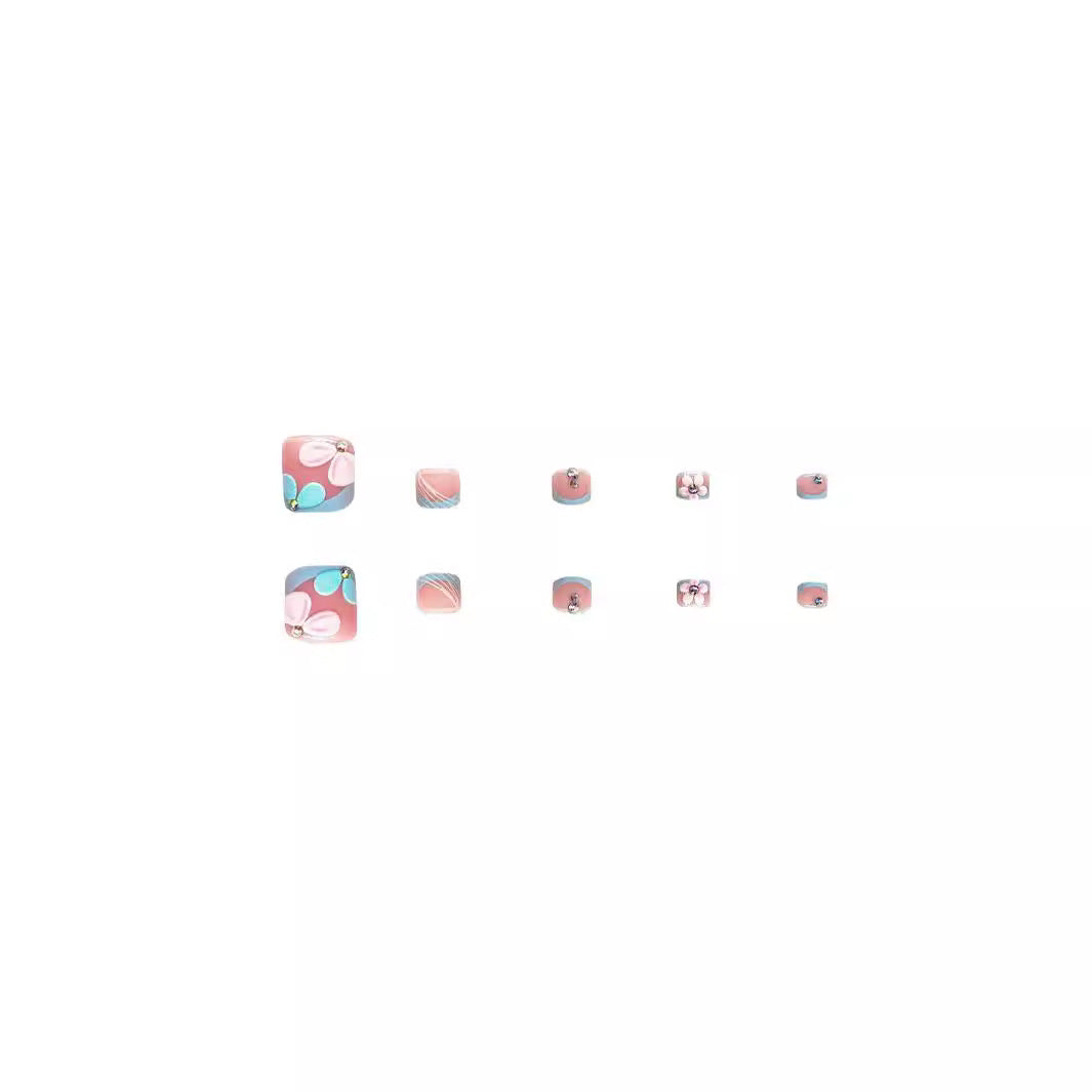 Floral Nail Art Set Bowlift