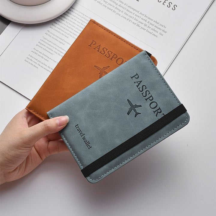 Leather Passport Holder Wallet Bowlift