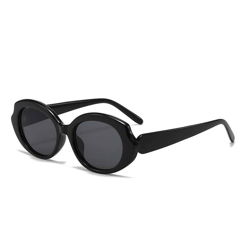 Women's fashionable round designer sunglasses Bowlift