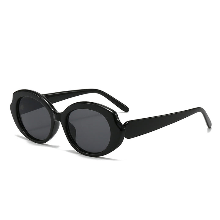 Women's fashionable round designer sunglasses Bowlift