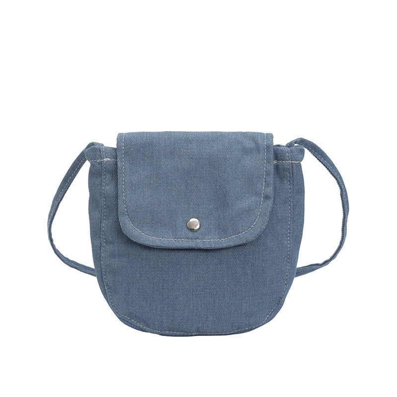 WoCompact Denim Crossbody Bag Bowlift