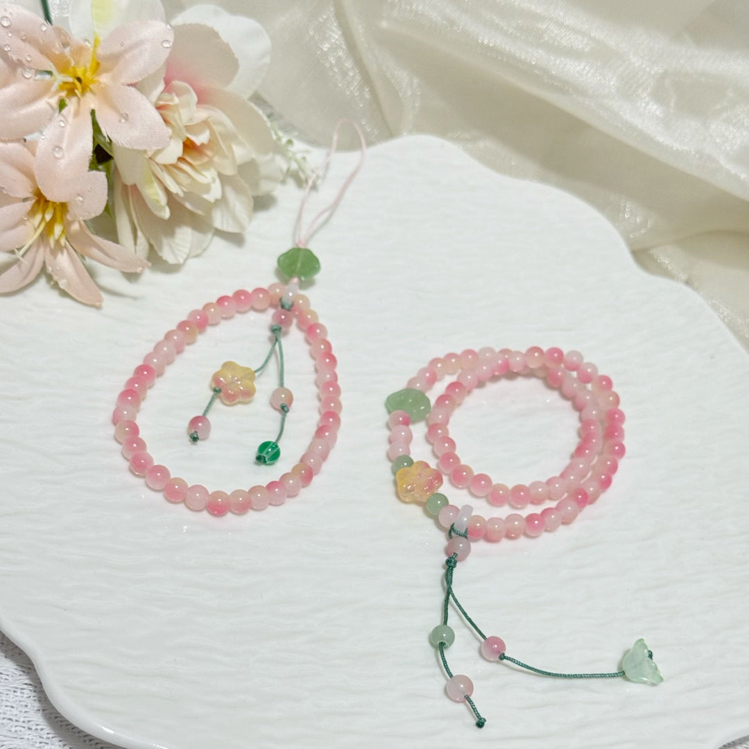 Decorative Beaded Necklace Bowlift