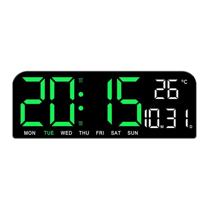 Digital Multifunctional Alarm Clock with Temperature Display Bowlift