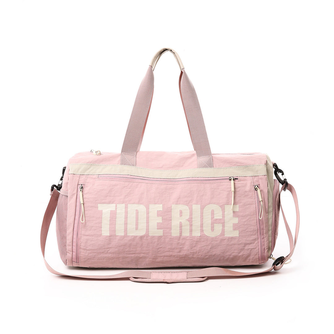 Sporty Duffel Bag With Expandable Interior And Durable Compartments Bowlift