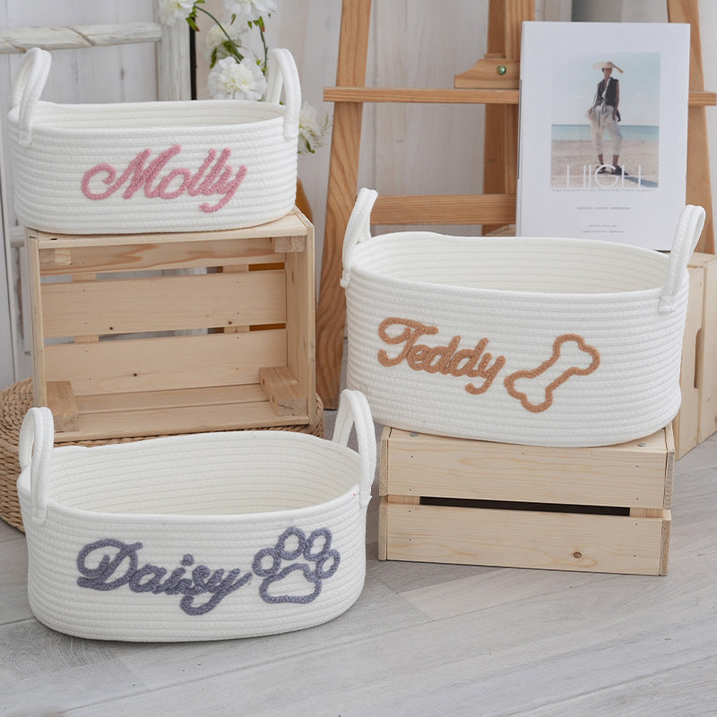 Soft and Decorative Storage Basket Bowlift