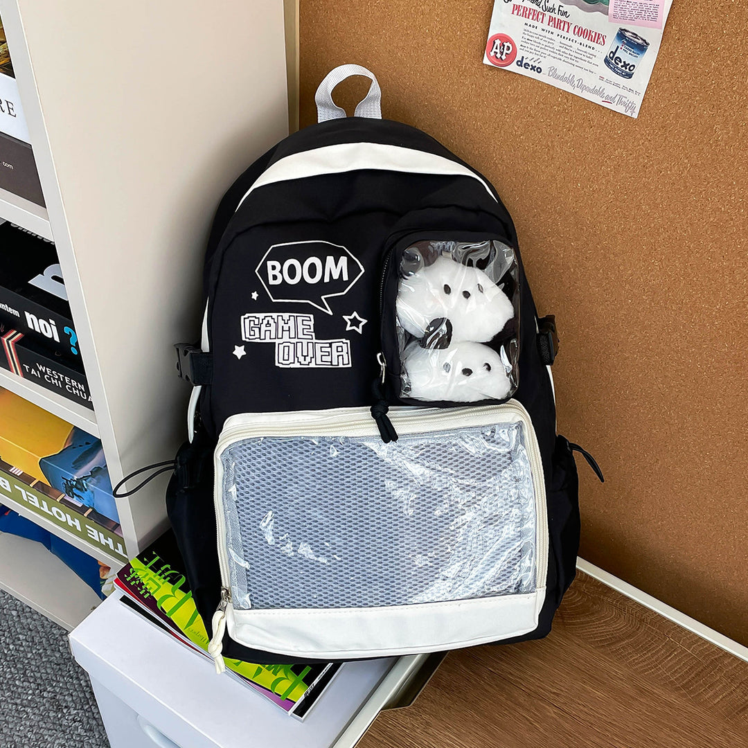Playful Graphic School Backpack Bowlift