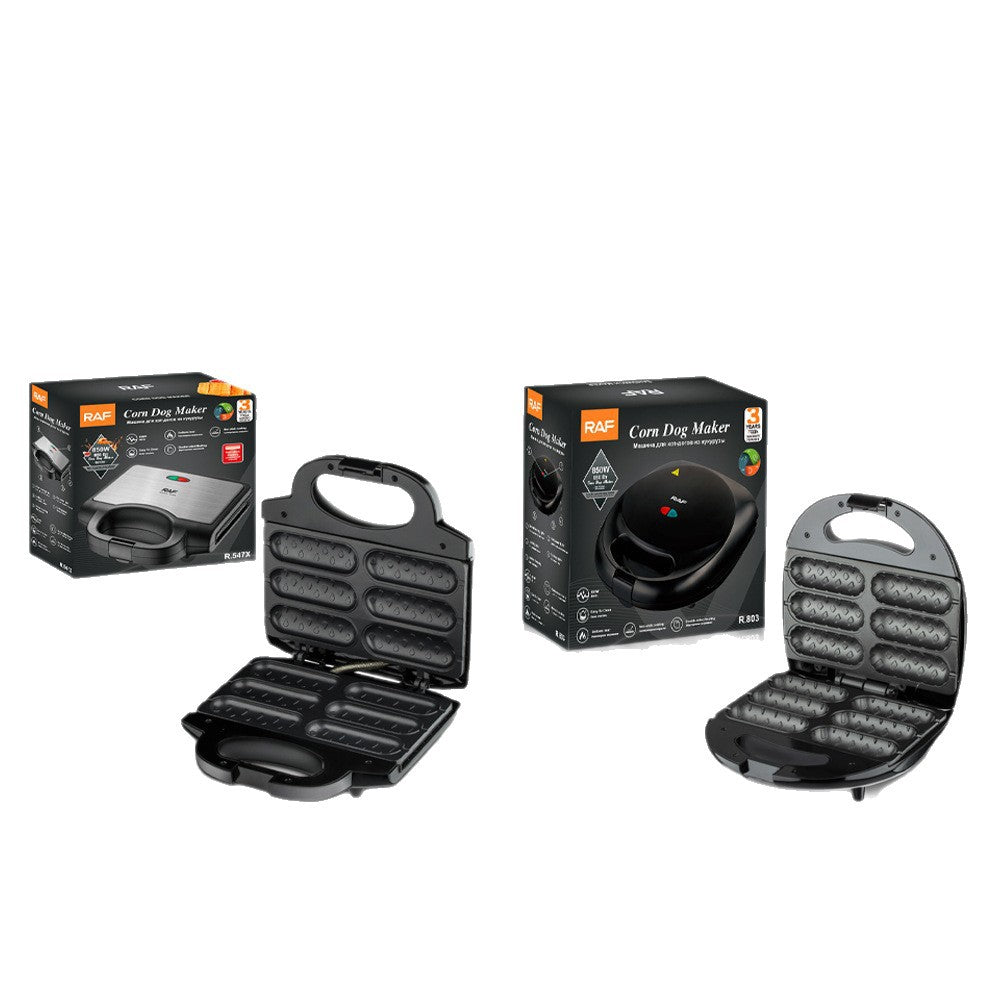 Multi-Cavity Waffle Maker with Non-Stick Plates Bowlift