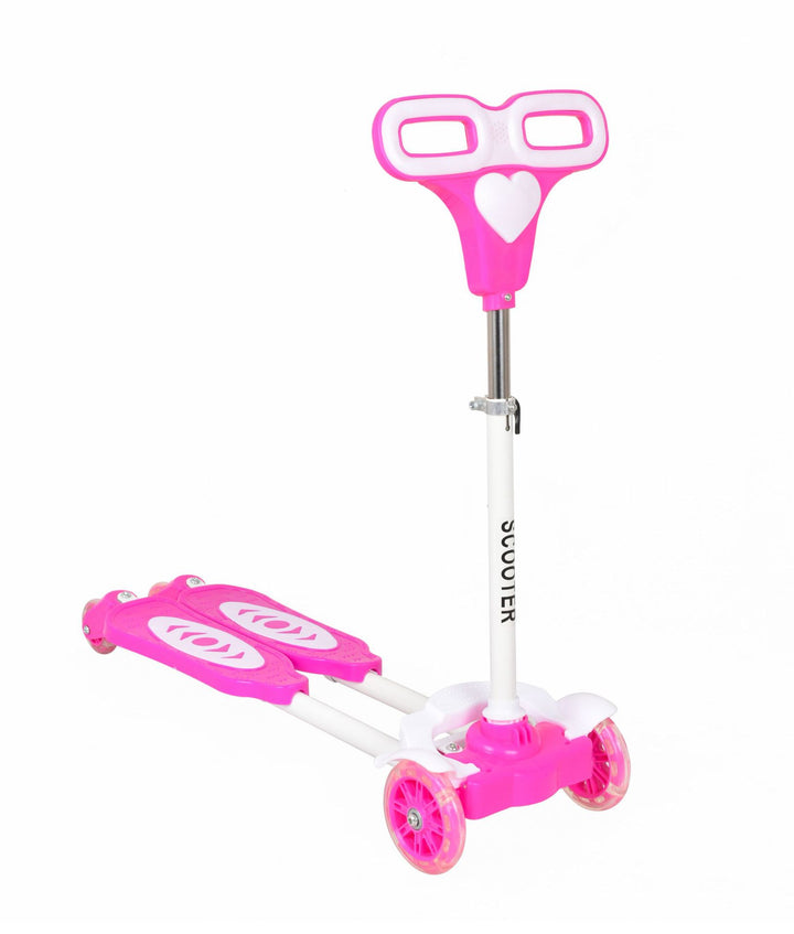 Heart-Designed Fun Glider Scooter Bowlift