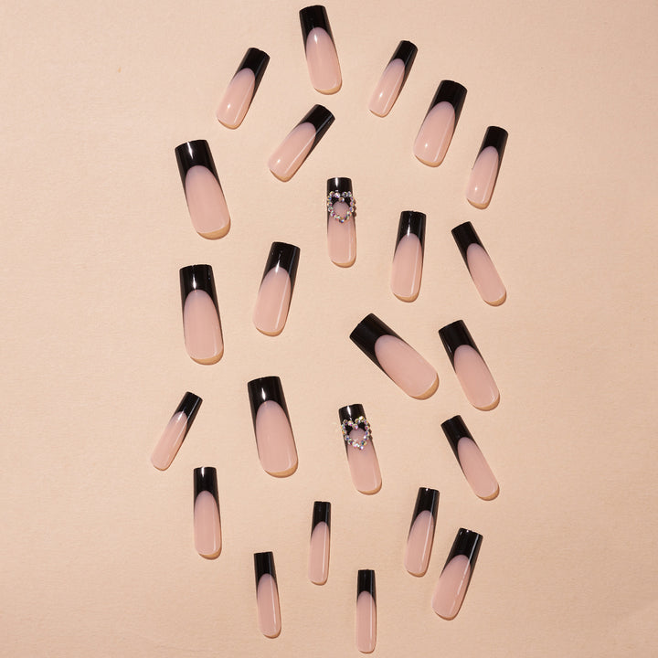 Stylish Decorative Press-On Nail Art Bowlift
