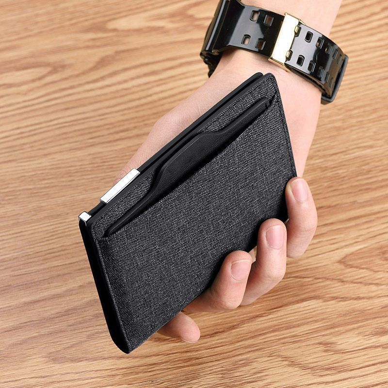Slim Fabric RFID-Blocking Card Holder Bowlift