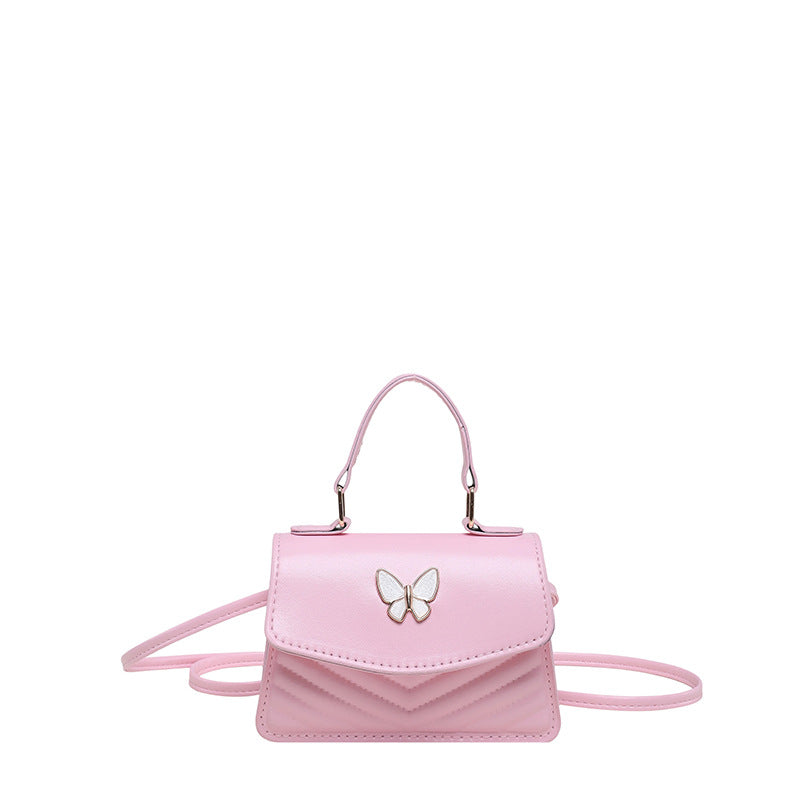 WoChic Mini Handbag with Elegant Butterfly Accent Bowlift
