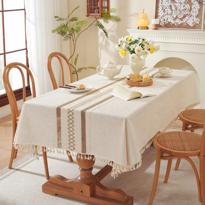 Decorative Bohemian Fringe Table Cover