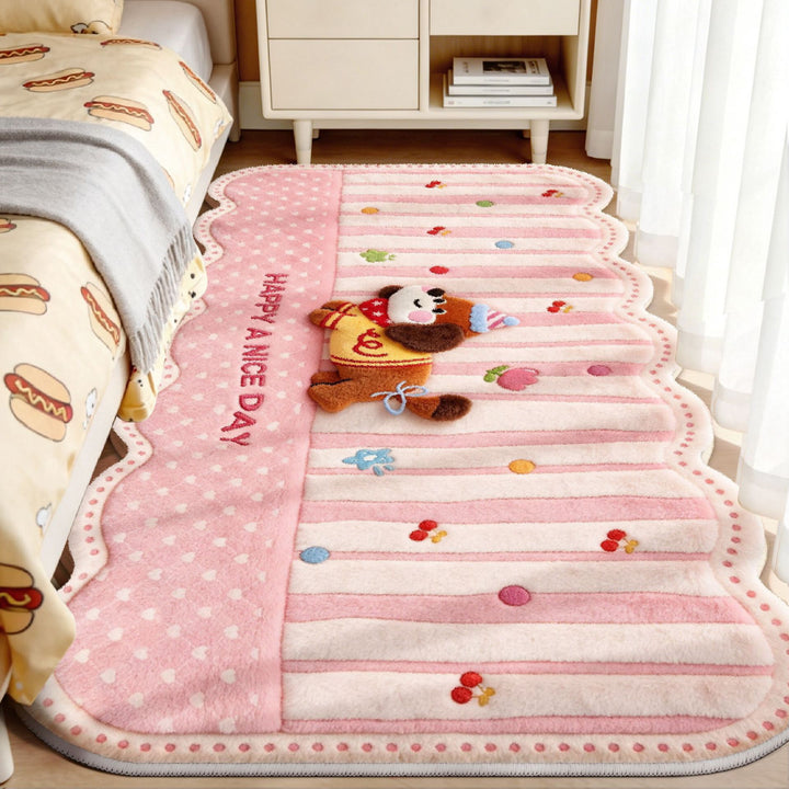 Cute Animal-Themed Plush Area Rug