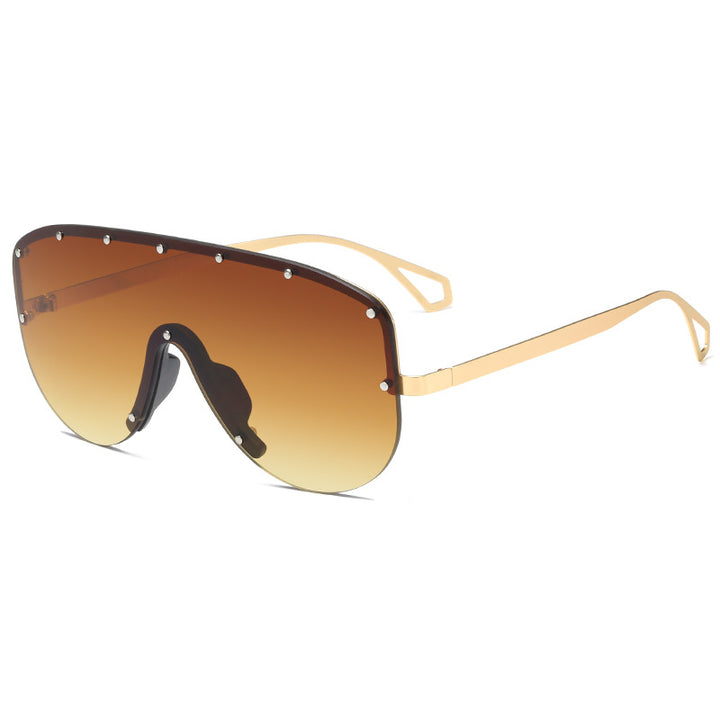 Women's Oversized Sunglasses with Modern Frame Bowlift