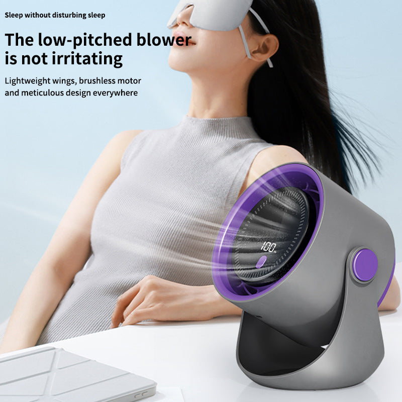 Unisex Digital Air Circulator Fan Bowlift