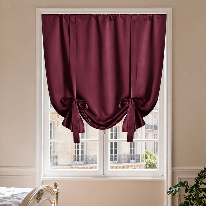 Elegant Satin Drapery