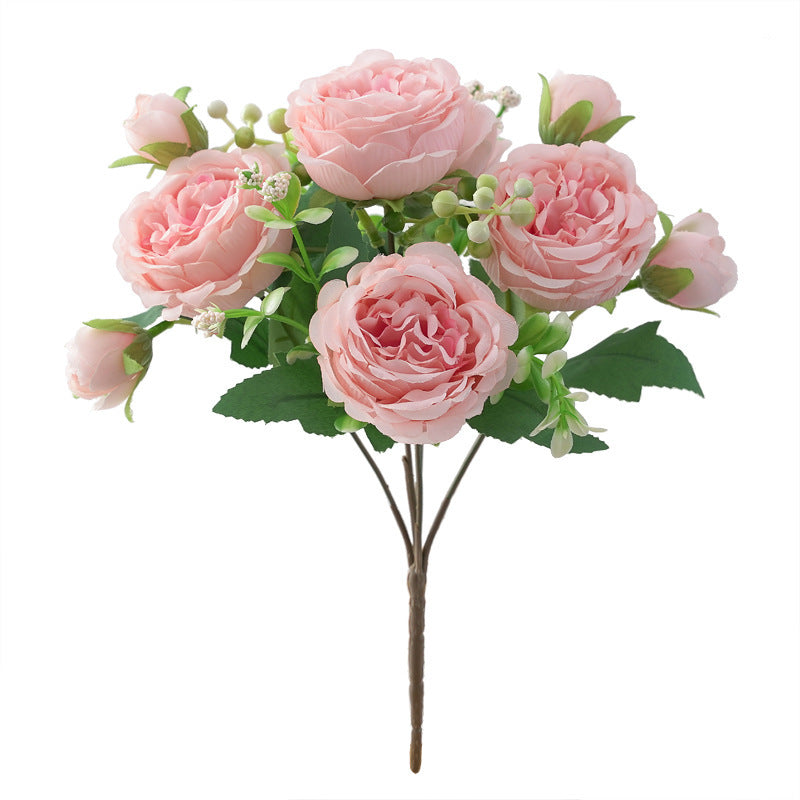 Elegant Faux Rose Bouquet