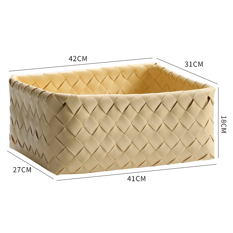 Handwoven Storage Tray Bowlift
