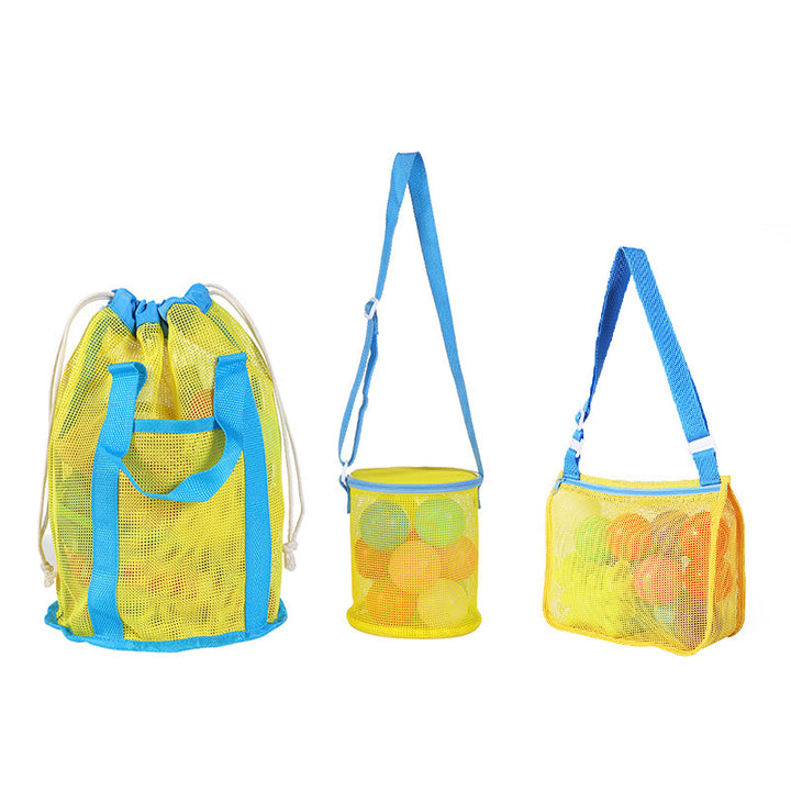 Sporty Shoulder Bag Made of Breathable Mesh Material Bowlift