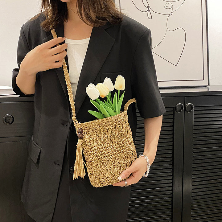 Handmade Macrame Shoulder Bag Bowlift