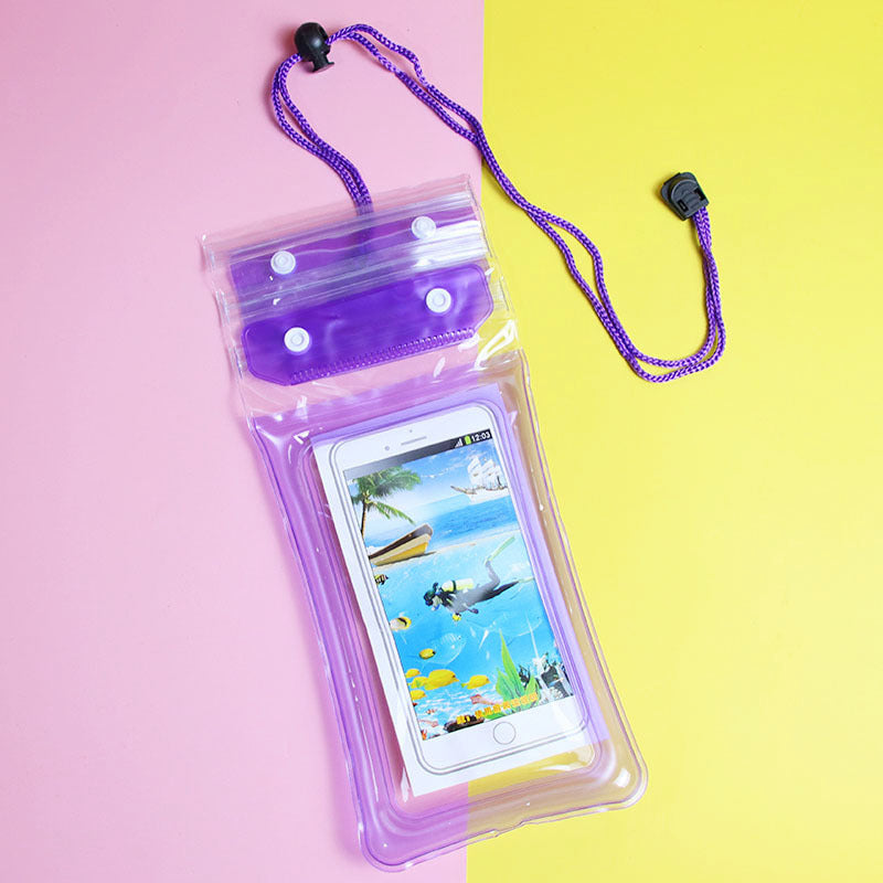Unisex waterproof smartphone bag with flexible carrying strap Bowlift
