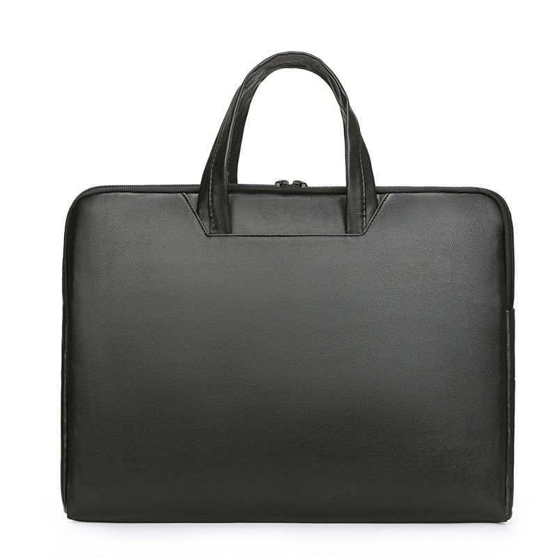 Professional Leather Laptop Sleeve Bowlift