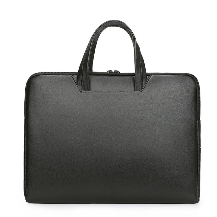Professional Leather Laptop Sleeve Bowlift
