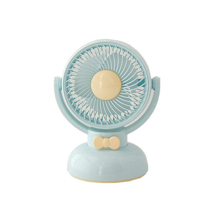 Unisex Portable Table Fan with Playful Design and Adjustable Tilt Bowlift