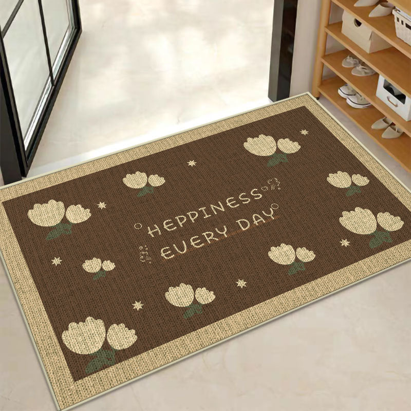 Decorative Star-patterned Bath Mat Bowlift