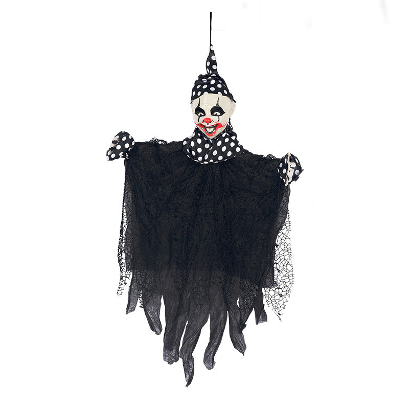 Scary Clown Hanging Decoration Bowlift