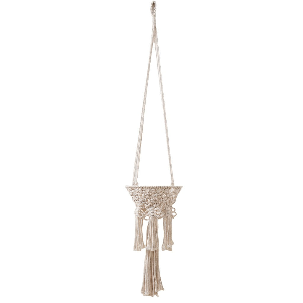 Macramé Hanging Plant Basket Bowlift