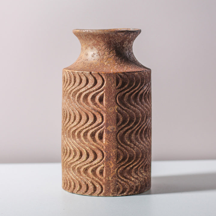 Textured Ceramic Vase