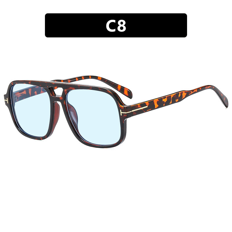 Ladies square designer glasses with delicate frame and modern plastic material Bowlift