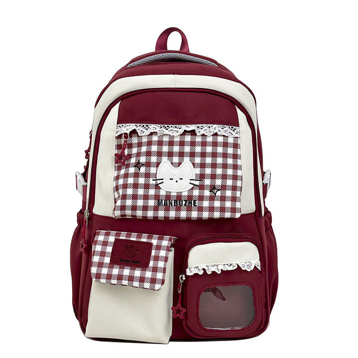 Cute Character-Design School Backpack Bowlift