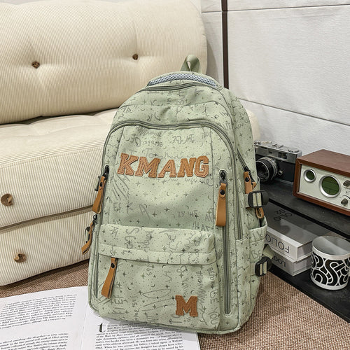 Casual Canvas School Backpack Bowlift
