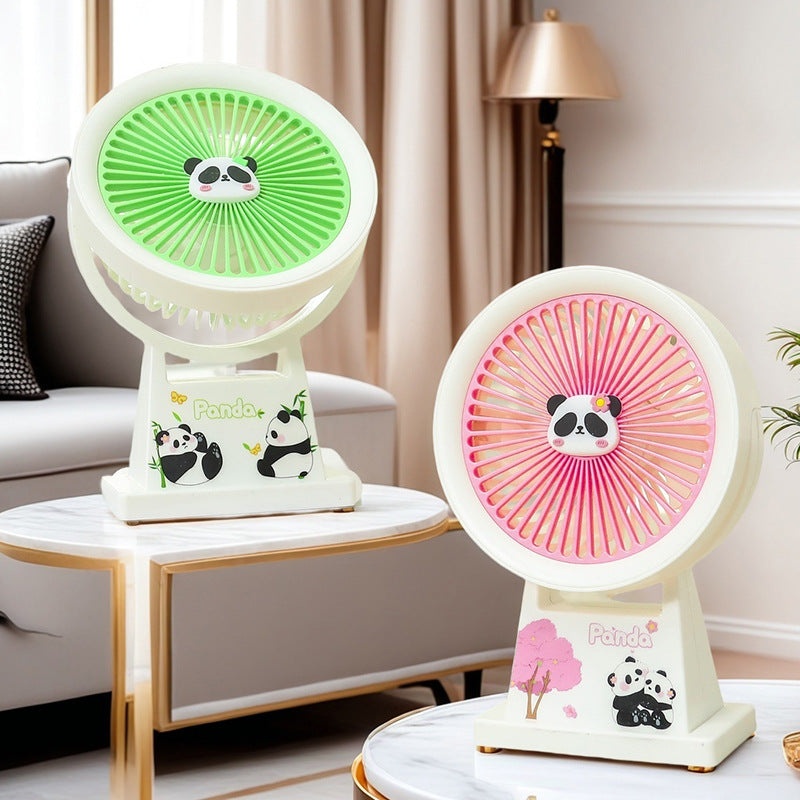 Ladies portable mini fan with panda design Bowlift