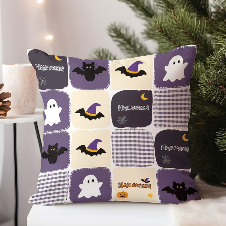 Halloween-Themed Decorative Cushion