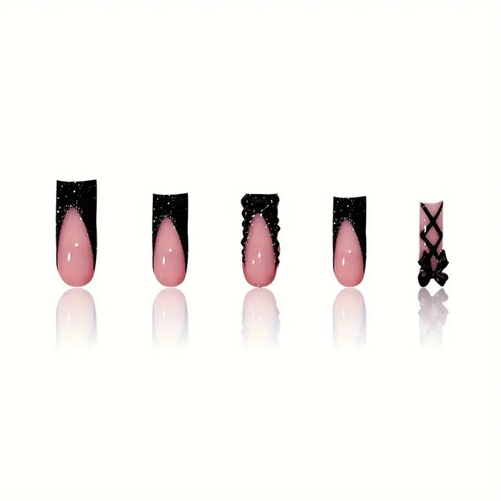 Glamorous 3D Nail Art Extensions Bowlift