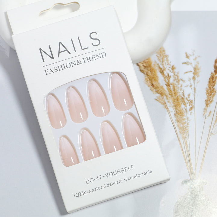 Premium Gel Finish Press-On Nail Set Bowlift