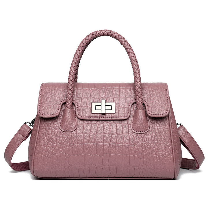 Elegant Double-Handle Handbag Bowlift