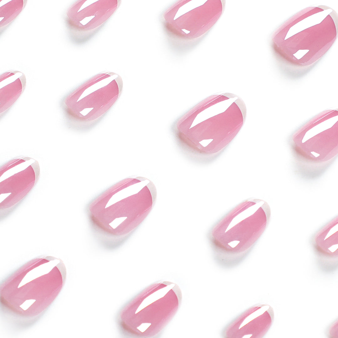 Exclusive Nail Art with Elegant French Tip Bowlift