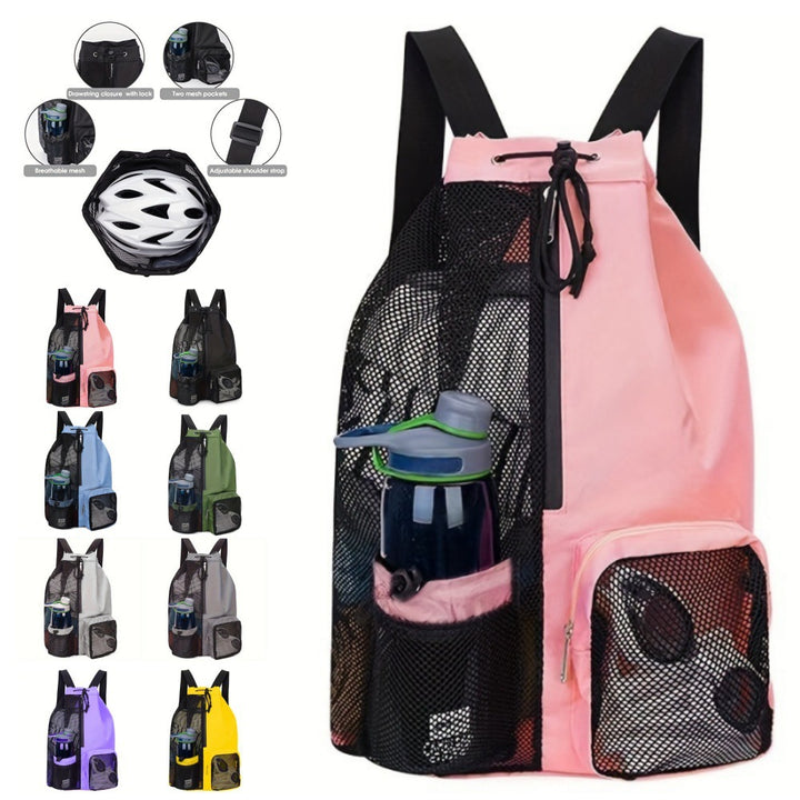 Sporty Mesh Backpack Bowlift