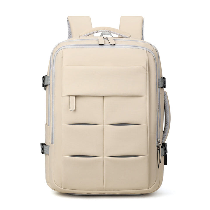 Multi-Compartment Travel Backpack Bowlift