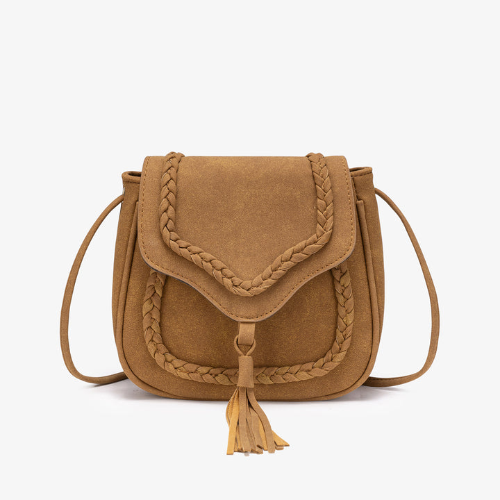 Stylish Suede Crossbody