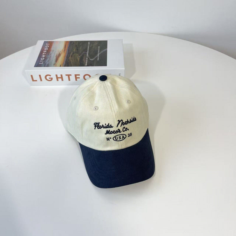 Men's Vintage-Inspired Cotton Baseball Cap Bowlift