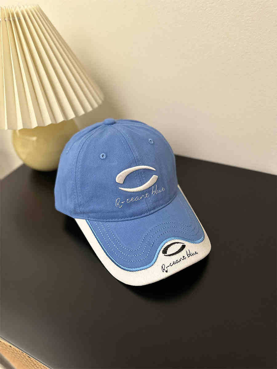 Women's Casual Embroidered Baseball Hat Bowlift