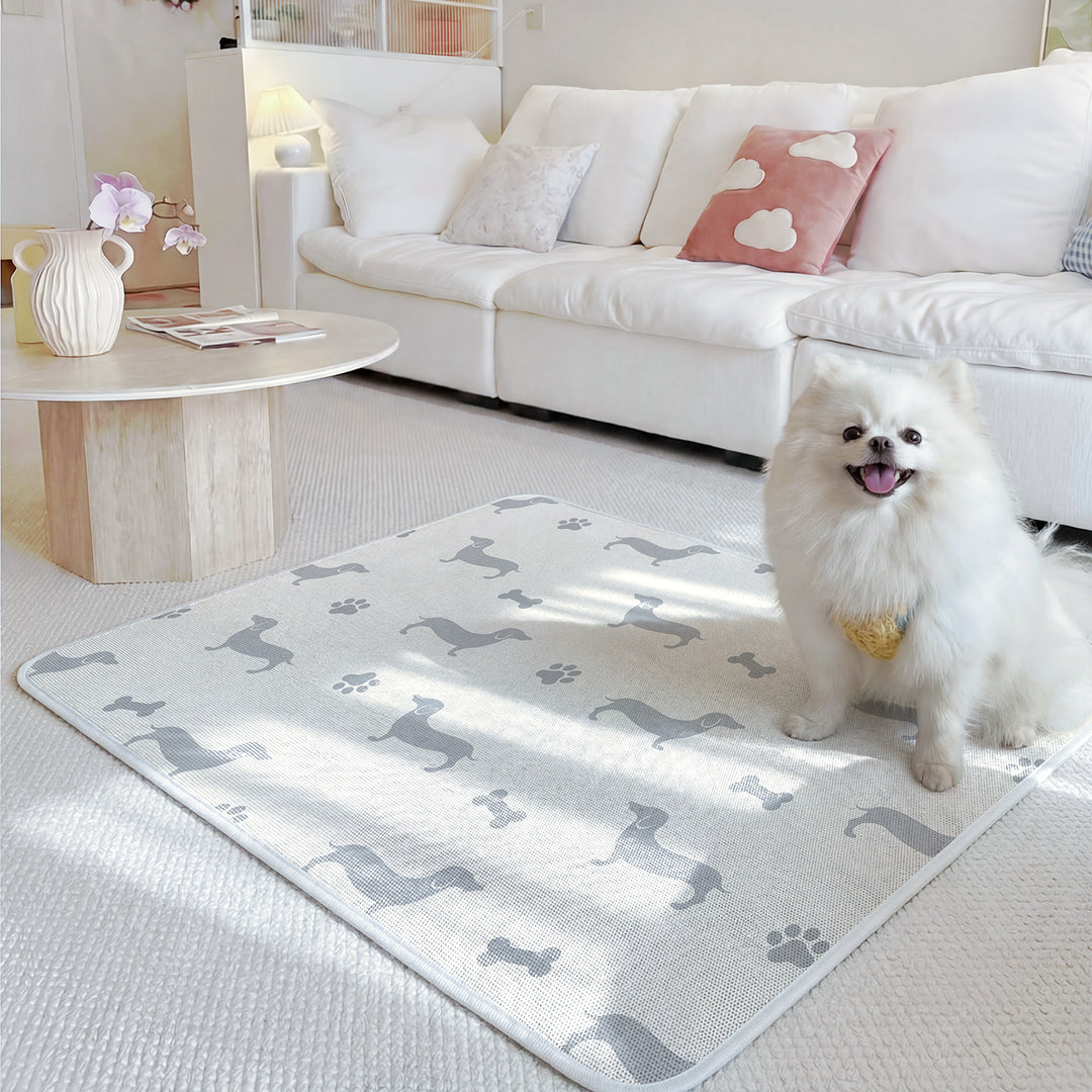Cute Cartoon Pet Comfort Mat Bowlift