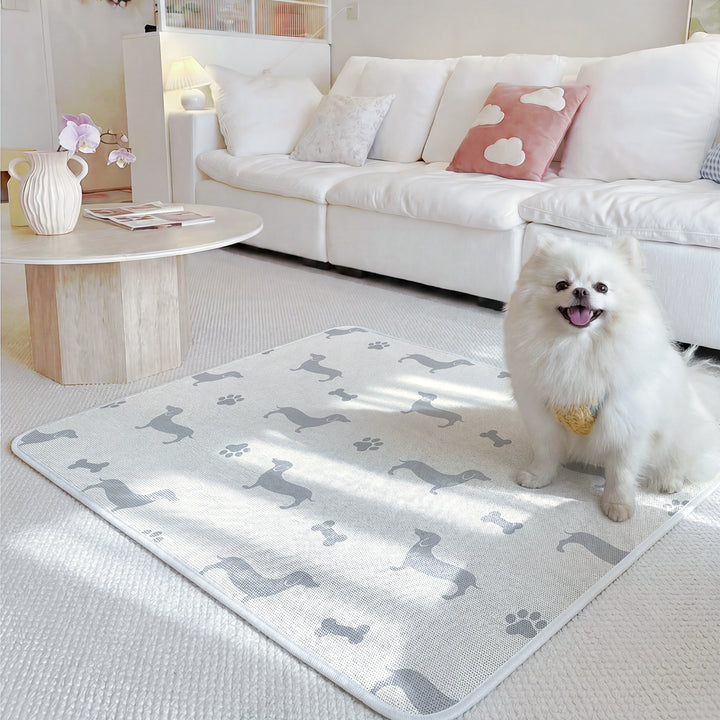 Cute Cartoon Pet Comfort Mat Bowlift